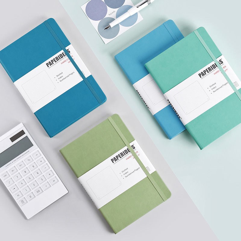 Notebook Dotted A5 - Hardcover A5 Bullet Journals Dot Notebook