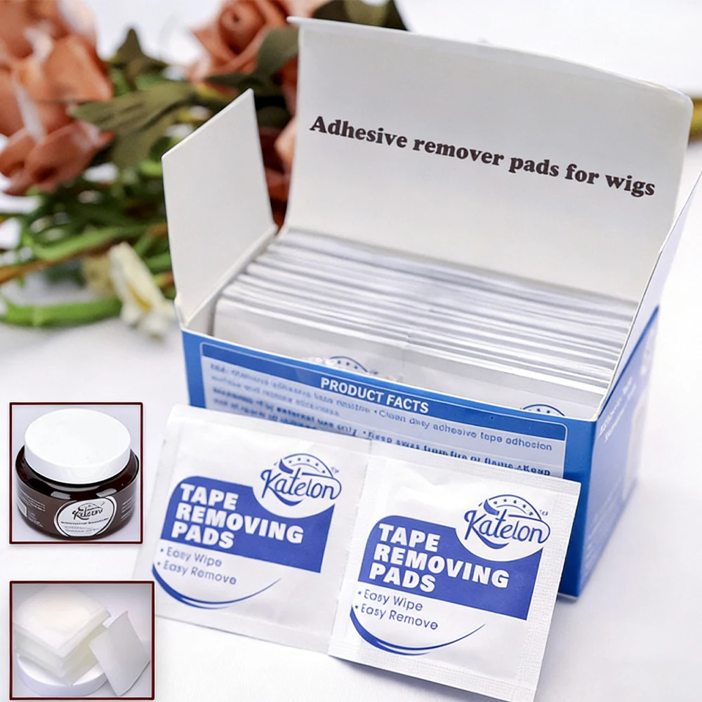 Glue Stick Pack - Adhesives Removal Wipes To Clean Wig