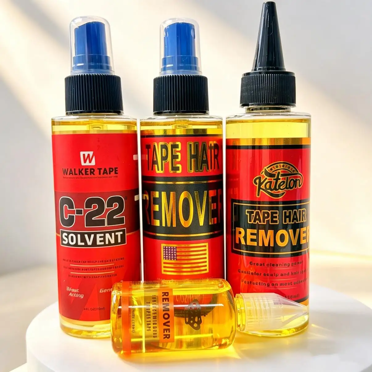 Glue Stick Pack - C-22/Bottle Solvent Spray Wig Glue Remover