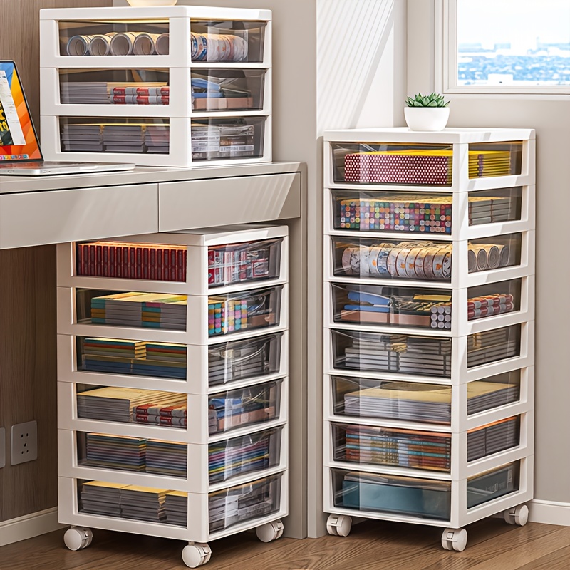 Multi-Layer Rolling Storage Ca - Stationery Office Supply Store 评论和价格