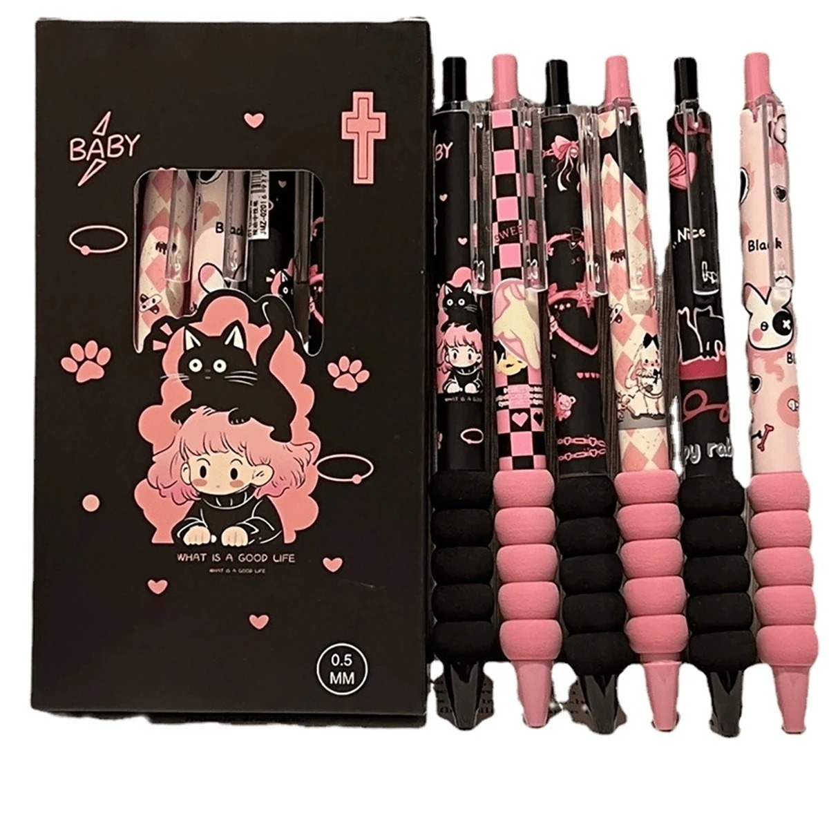 6-Piece Fashionable Cute Neutr - Ideal Stationery & Office Supply 评论和价格