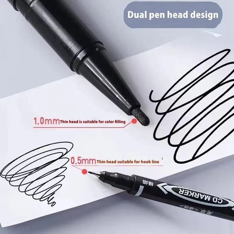 3 Pieces Dual Tip Permanent Pa - Whiteboard Marker Set 评论和价格