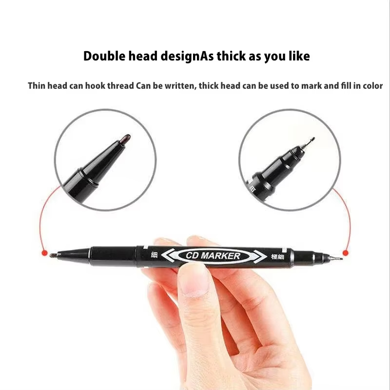 3 Pieces Dual Tip Permanent Pa - Whiteboard Marker Set 评论和价格
