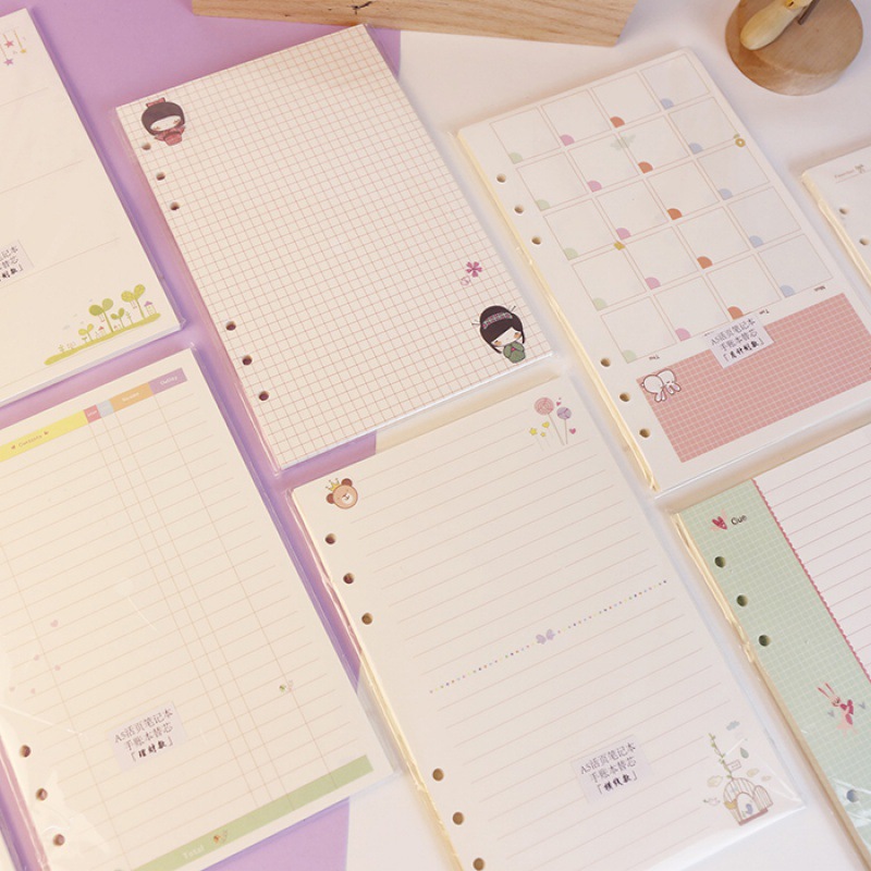Kawayi A5 A6 Loose Leaf Notebo - Notebook Dotted A5 评论和价格
