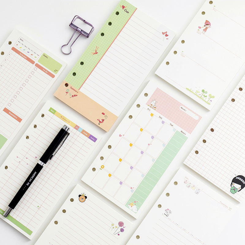 Kawayi A5 A6 Loose Leaf Notebo - Notebook Dotted A5 评论和价格