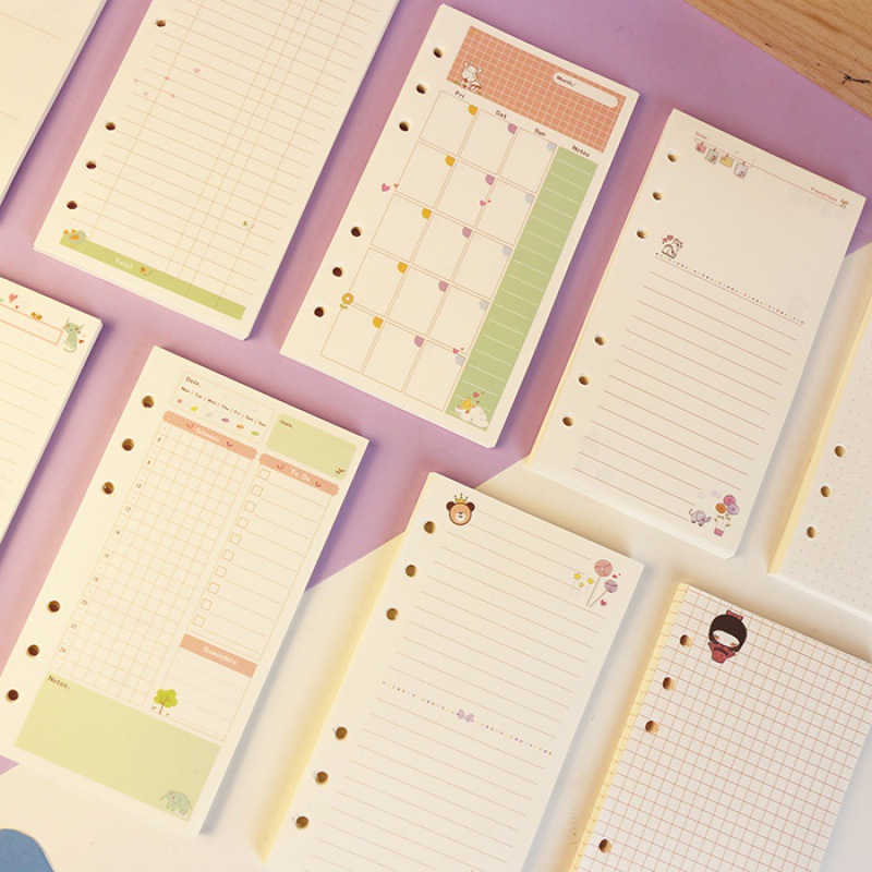 Kawayi A5 A6 Loose Leaf Notebo - Notebook Dotted A5 评论和价格