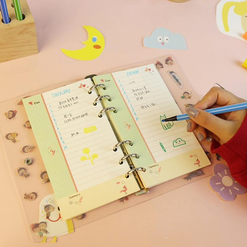 Kawayi A5 A6 Loose Leaf Notebo - Notebook Dotted A5 评论和价格