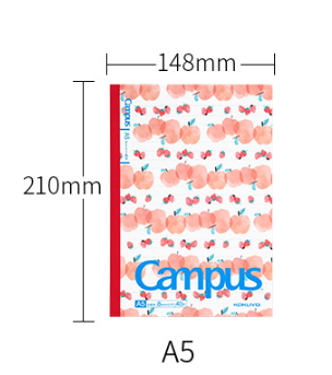 KOKUYO Campus A5 Notebook, 8mm - Notebook Dotted A5 评论和价格
