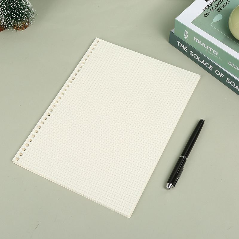 A5 B5 Line Grid 20Holes Loose- - Notebook Dotted A5 评论和价格