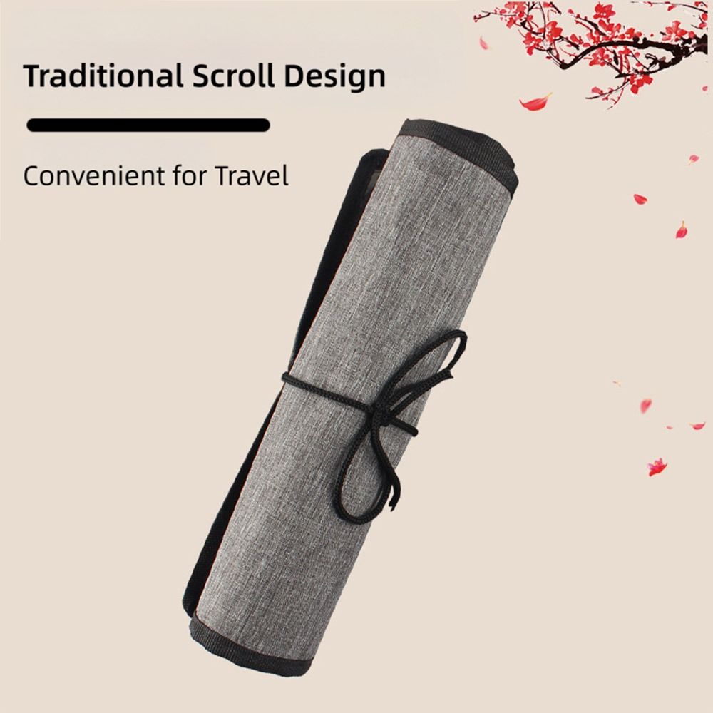 Multi-functional Canvas Painti - Pen Pouch Roll 评论和价格