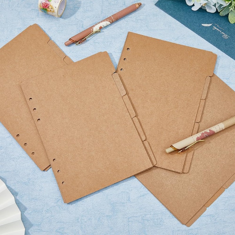 20 Sheets A5 Kraft Paper Binde - Index Tab Divider 评论和价格