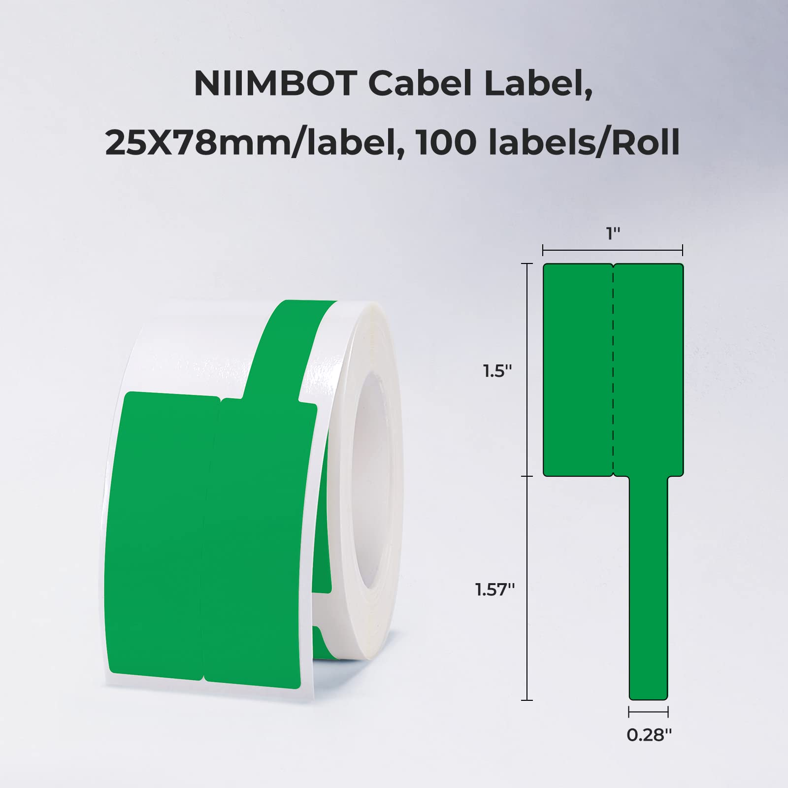 Niimbot Color Cable Label Wate - Label Printer Tape 评论和价格