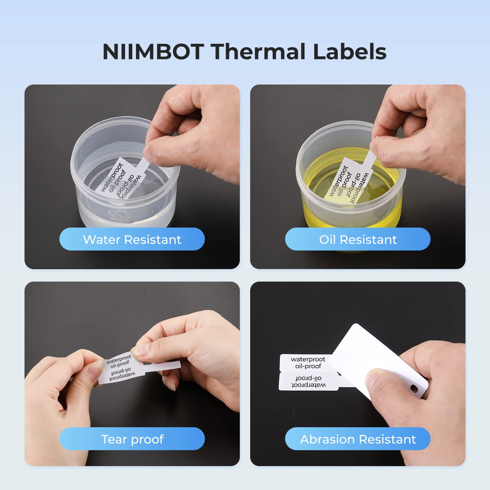Niimbot Color Cable Label Wate - Label Printer Tape 评论和价格