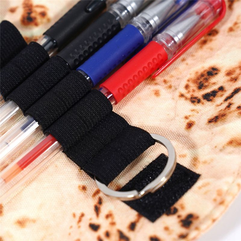 Burrito Pen Pencil Case Statio - Pen Pouch Roll 评论和价格