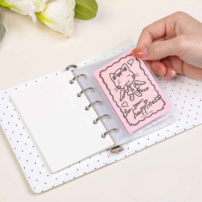 A5 Vintage Polka Dot  Notebook - Notebook Dotted A5 评论和价格