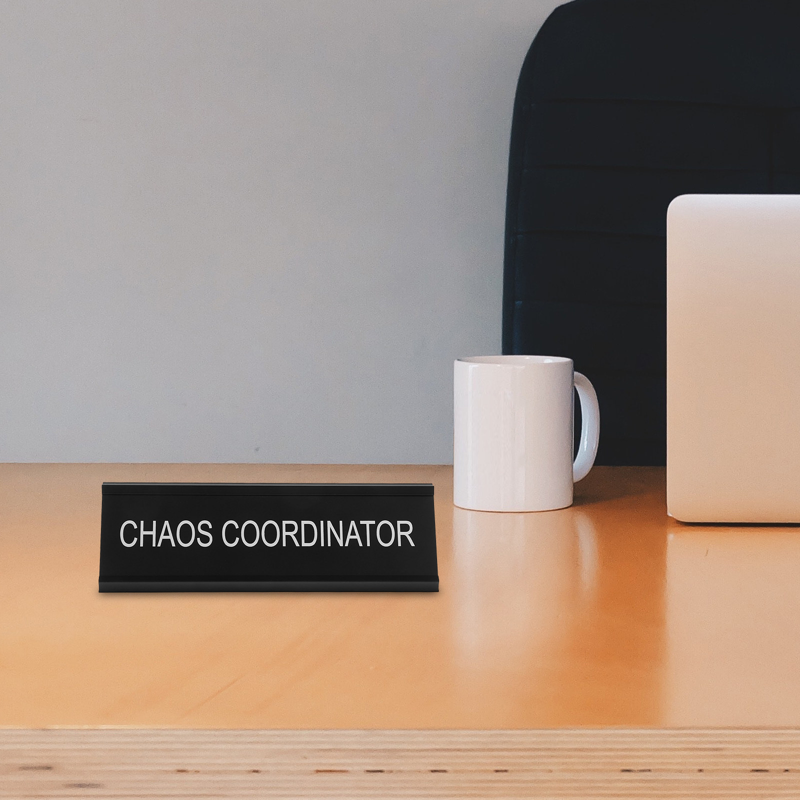 L-Shaped Aluminum Alloy Desk P - Desk Name Plate 评论和价格