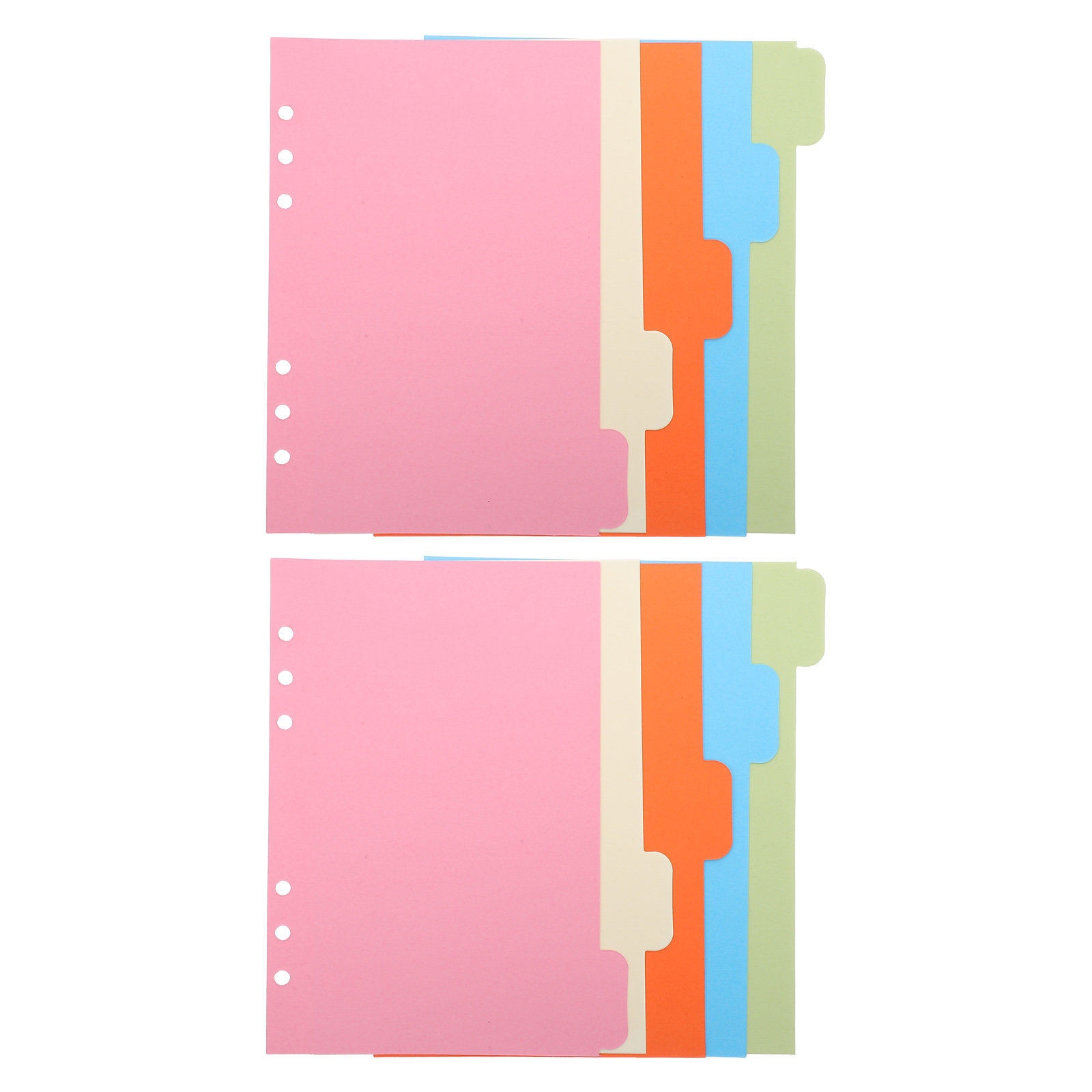 10Pcs Plastic Binder Dividers  - Index Tab Divider 评论和价格