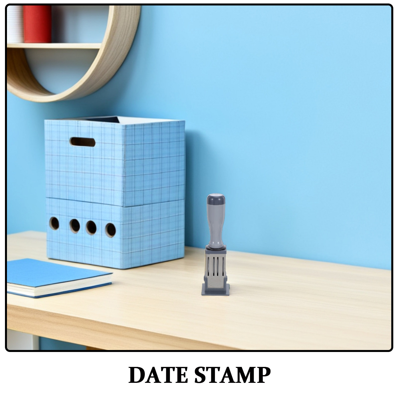 Mini Self-Inking Date Stamp Ha - Self Inking Stamp 评论和价格