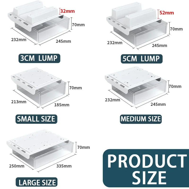 Under-desk Drawer Storage Devi - Ideal Stationery & Office Supply 评论和价格