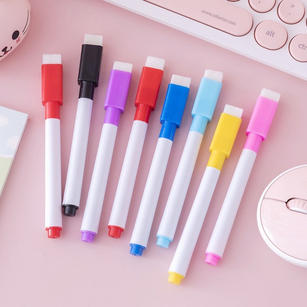 8 Colors Erasable Whiteboard M - Whiteboard Marker Set 评论和价格